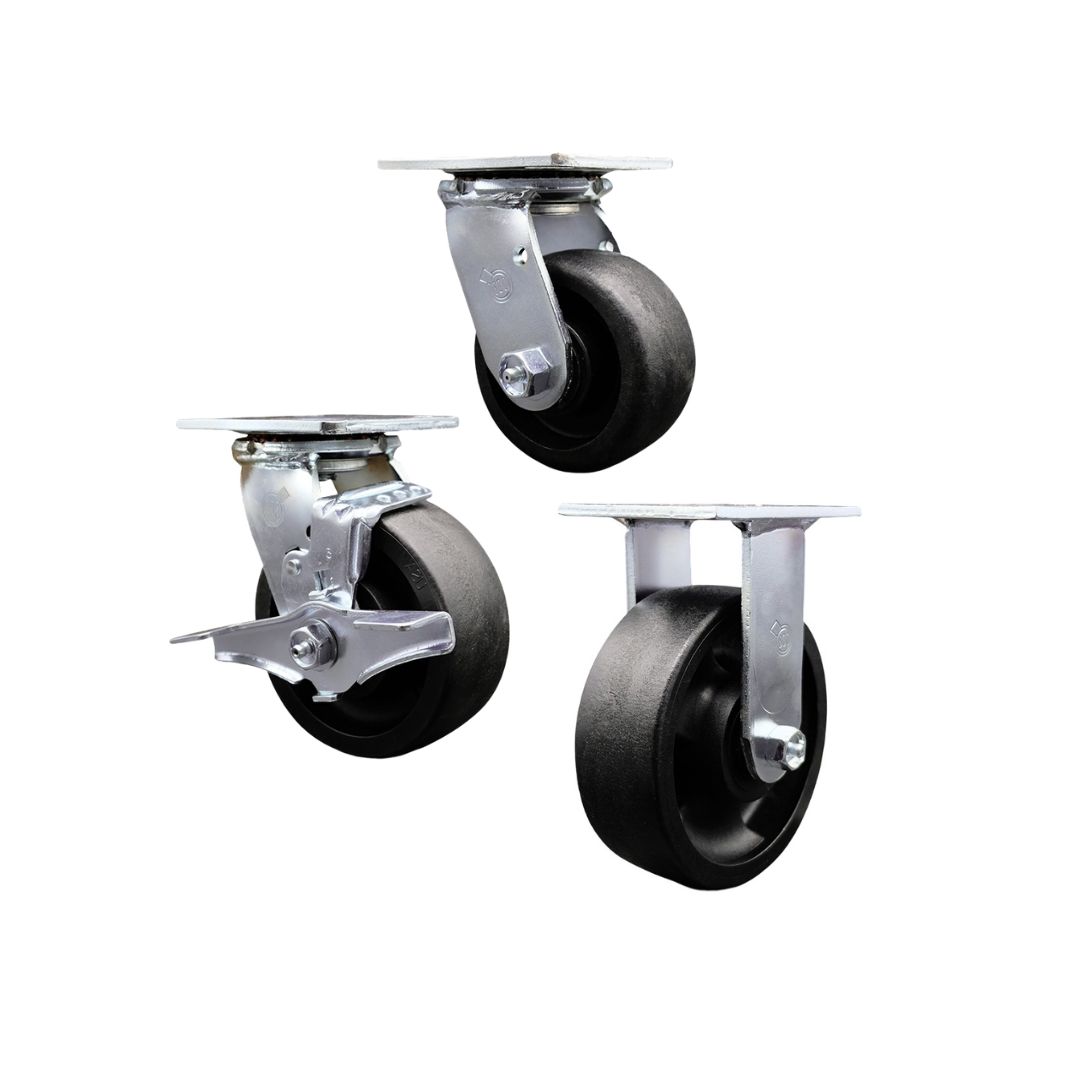 Glass Filled Nylon Wheel wheel heavy duty casters